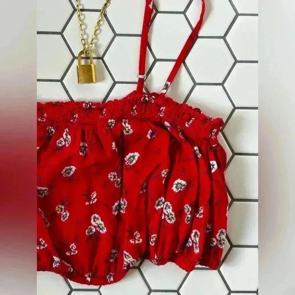 Shopbop floral crop tank